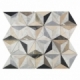 Mosaic Jet Geotech Geometric Mosaic Tile by Soho Studio MJGEOTECH