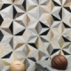 Mosaic Jet Geotech Geometric Mosaic Tile by Soho Studio MJGEOTECH
