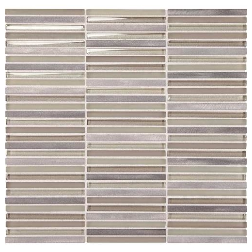 Daltile LS10- Lucent Skies Nightfall Luster Stacked Mosaic