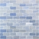 Soho Studio Blue Macauba 2x4 Interlocking Tile- 2X4BLUMAC