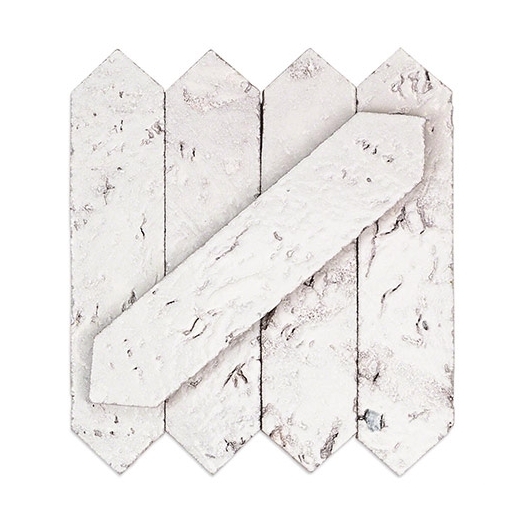 Soho Studio Artisan Glazed Bianco 2x8 Hexagon Tile- ATSGZ2X8BIANCO