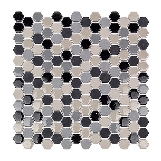 Soho Studio Eco Series Hugh Hexagon Tile- ECOHEXHUGH