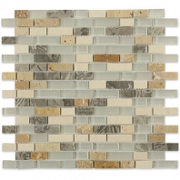 Soho Studio Fusion Cape Cod 1/2xRandom Brick Interlocking Tile- FUSBRKCAPECOD