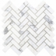 Soho Studio Calacatta 1X3 Herringbone Tile- HER1X3CALC