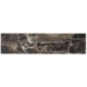 Soho Studio Stone Brushed Dark Emperador Subway Tile- STBRDKEMP2X8