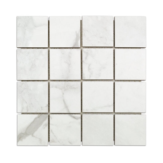 Soho Studio Kashmir Luni Blanco 3x3 Mosaic Tile- TLPAMLUNBLN3X3