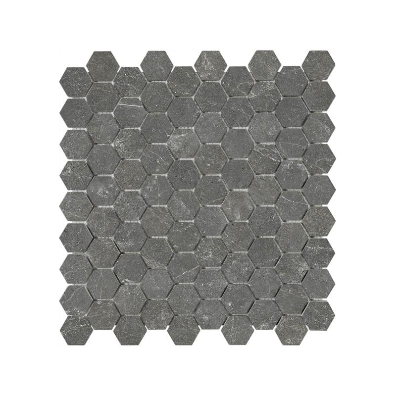 Anatolia Marble 1x1 Hexagon Polished Stark Carbon 420 | Home Decor AZ