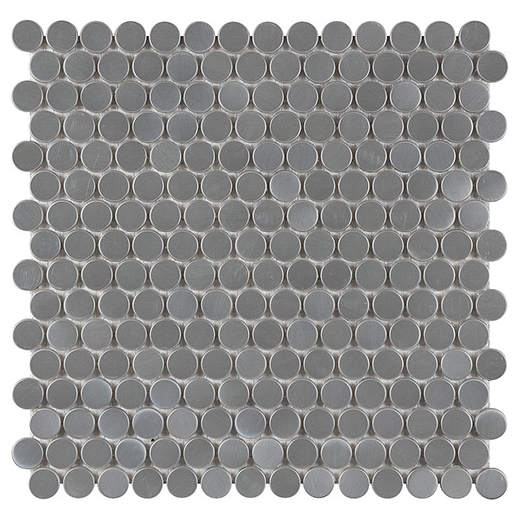 Anatolia Penny Round Mosaic Stainless Steel AC79-157