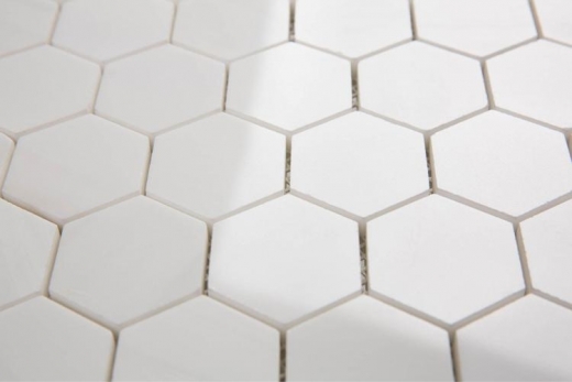 Arvex Bianco Dolomiti Polished 2 Hexagon Tile ARCE16BDOLHX