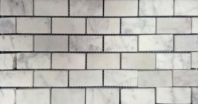 Milstone Bianco Carrara Honed 1x2 Mosaic Tile ML3232550
