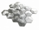 Hexagon Metal Aluminum Mosaic Tile JAFD5