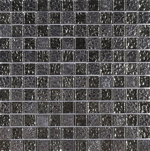 Shinning Black Square Glass Mosaic Tile JGEM3
