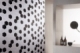 Black and White 3D Hexagon Glass Mosaic Tile JH3D3