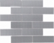 Stainless Steel Brushed Mosaic Tile JSSL2
