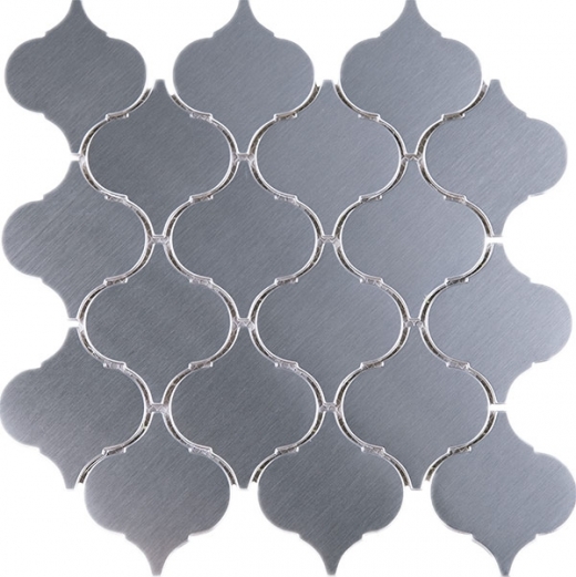 Arabesque Stainless Steel Mosaic Tile JSSL4