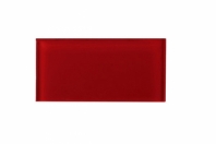 Ruby Red Glass 3x6 Subway Tile JCSA8