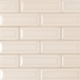 MSI Antique White 2x6 Beveled Subway Tile