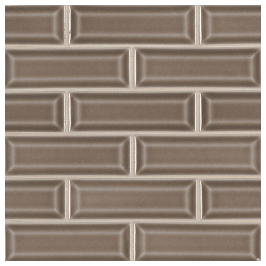 MSI Artisan Taupe 2x6 Beveled Subway Tile