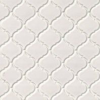 MSI White Arabesque Mosaic Tile
