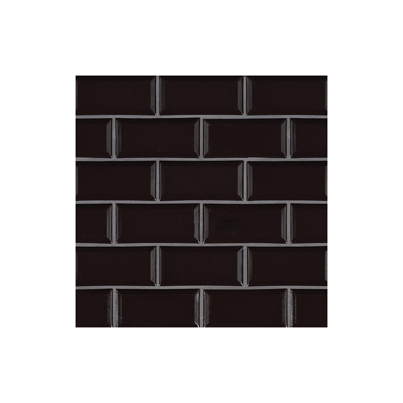 MSI Midnight Black Beveled Subway Tile | Home Decor AZ