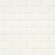 MSI White 3x6 Subway Tile
