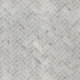 MSI Carrara White 1x3 Herringbone Tile