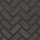 MSI Metallic Gray Beveled Herringbone Tile