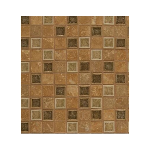 Bedrosians DECKISEUP11B- Kismet Stone Crackle Glazed Mosaic Tile