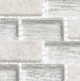 Metro Series Chloe White and Stone Stacked Mosaic MTR3344
