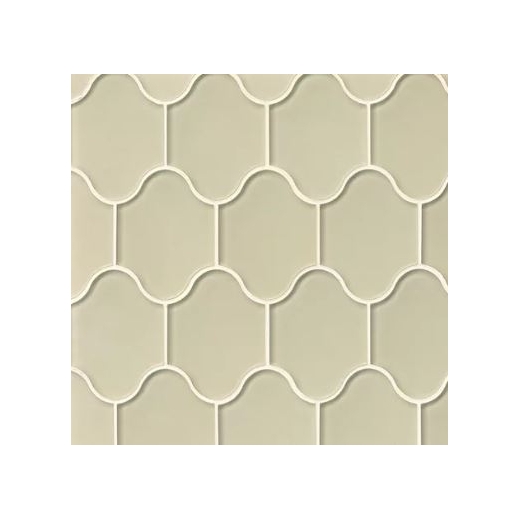Mallorca Glass Sand Arabesque Tile GLSMALSANPAL