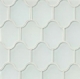 Mallorca Glass White Linen Arabesque Tile GLSMALWHLPAL