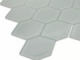 Mallorca Glass Message in a Bottle Hexagon Tile GLSMALMEBART