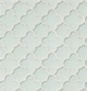 Mallorca Glass White Linen Hexagon Tile GLSMALWHLFLO