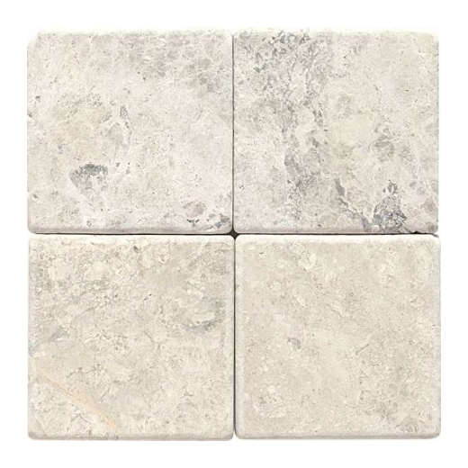 Limestone Arctic Gray 4x4 Tumbled L757