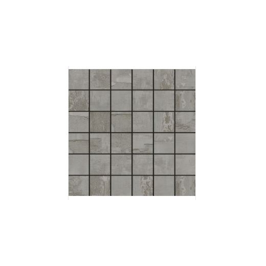 Soci Jacquard Grey Natural 2x2 Mosaic SSF-5021
