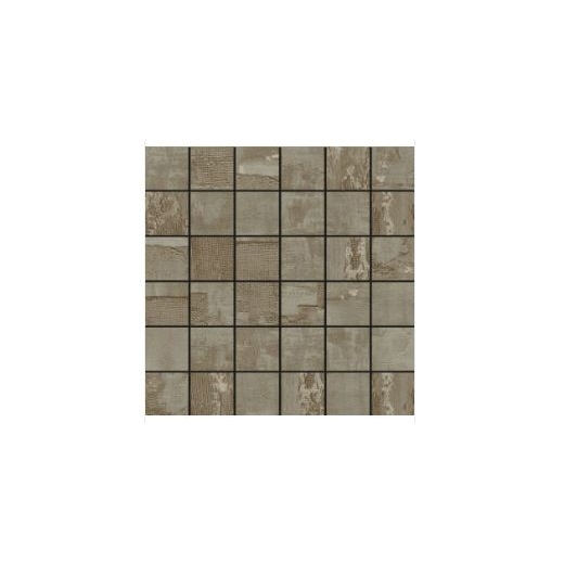Soci Jacquard Graphite Natural 2x2 Mosaic SSF-5022