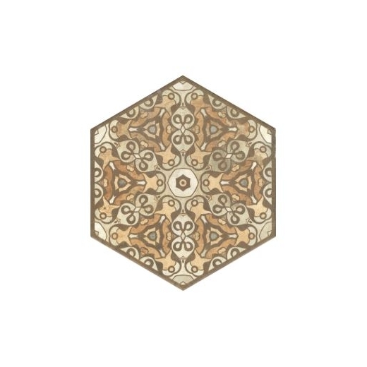 Soci Terre Stamp 10x11.5 Hexagon Tile SSF-5060