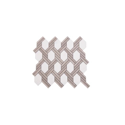 Soci Knot Pattern Everett Blend Hexagon Tile SSC-1322