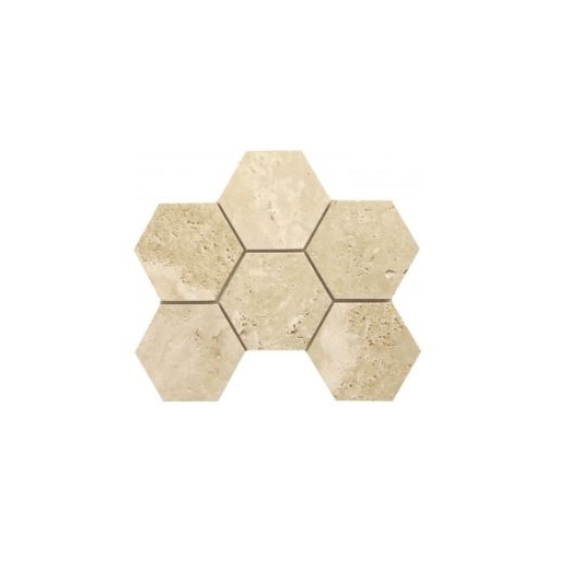 Soci Ivory Hexagon Honed 4" Hexagon Tile SSV-628