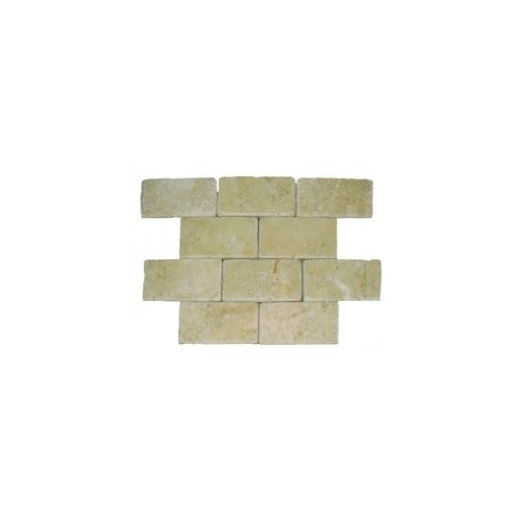 Soci Ivory Tumbled 3x6 Subway Tile SSK-708
