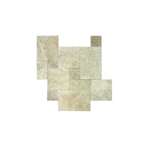 Soci Ivory Tumbled Versailles Pattern Tile SSK-765