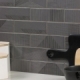 Soho Studio Fragments Graphite 2x8 Subway Tile