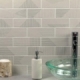 Soho Studio Fragments Grey Pearl 2x8 Subway Tile