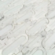 Soho Studio MJ Alcove Superwhite Wht Carrara Arabesque Tile