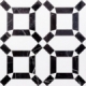 Soho Studio MJ Immaculata Black Jade Crystalized Porcelain Tile