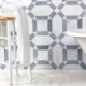 Soho Studio MJ Immaculata White Carrara and Burlington Gray Tile