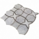 Soho Studio MJ Karma Carrara and Stainless Lines Tile