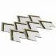 Soho Studio Vanessa Deleon- Crystallized Thassos w/ Nero Brass Tile