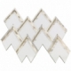 Soho Studio Vanessa Deleon Crystallized Thassos w/ White Gold Tile