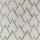 Soho Studio Vanessa Deleon Crystallized Thassos w/ White Gold Tile
